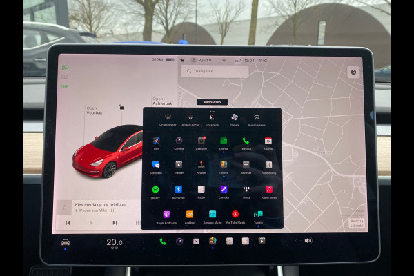 Tesla Model 3 Long Range AWD 75 kWh VAN: 26.900,- VOOR 24.877,- EINDEJAARSVOORDEEL: 2.023,- | TREKHAAK MET TREKGEWICHT