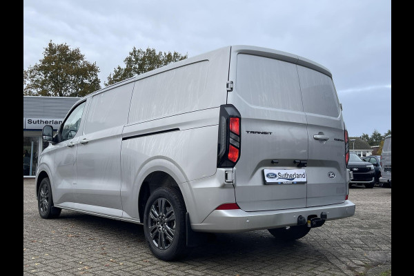 Ford Transit Custom 320 2.0 TDCI L2H1 Limited SCI  170pk Automaat! | 5 jaar garantie |  17 inch velgen | Dubbele schuifdeur | Draadloos opladen | Reservewiel |  70L brandstoftank | Trekhaak