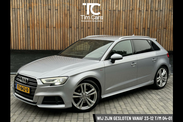 Audi A3 Sportback 1.5 TFSI S-line Automaat | Navi MMI | LED | Dakrails | Getint glas | Climate control | Cruise control | Parkeersensore