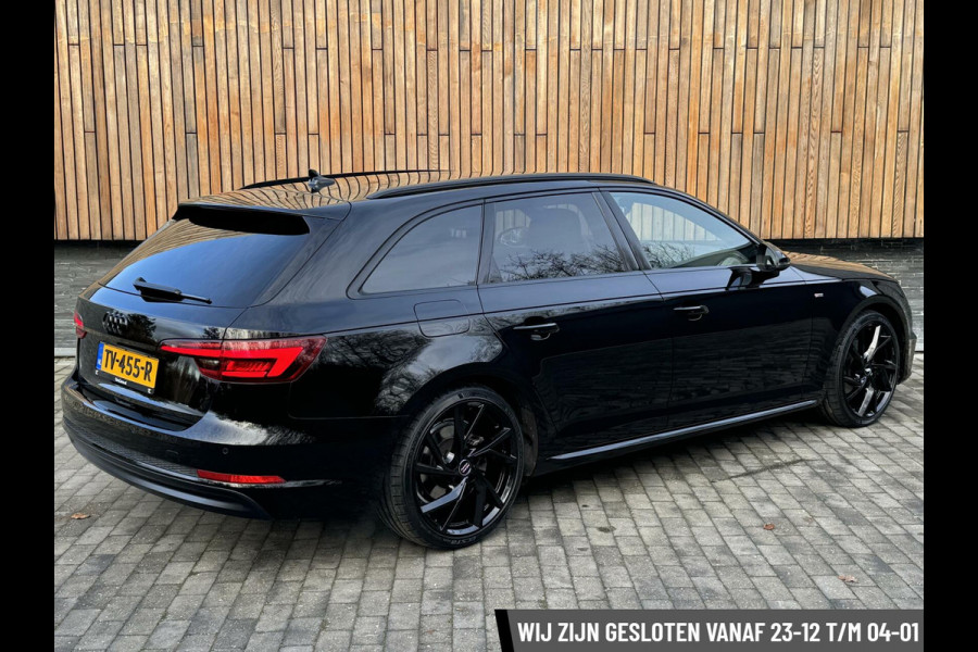 Audi A4 Avant 1.4 TFSI S line black edition Automaat | Leer | Stoelverwarming | Climate control | Cruise control | Getint glas | LED ver