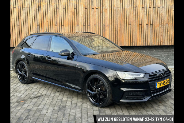 Audi A4 Avant 1.4 TFSI S line black edition Automaat | Leer | Stoelverwarming | Climate control | Cruise control | Getint glas | LED ver