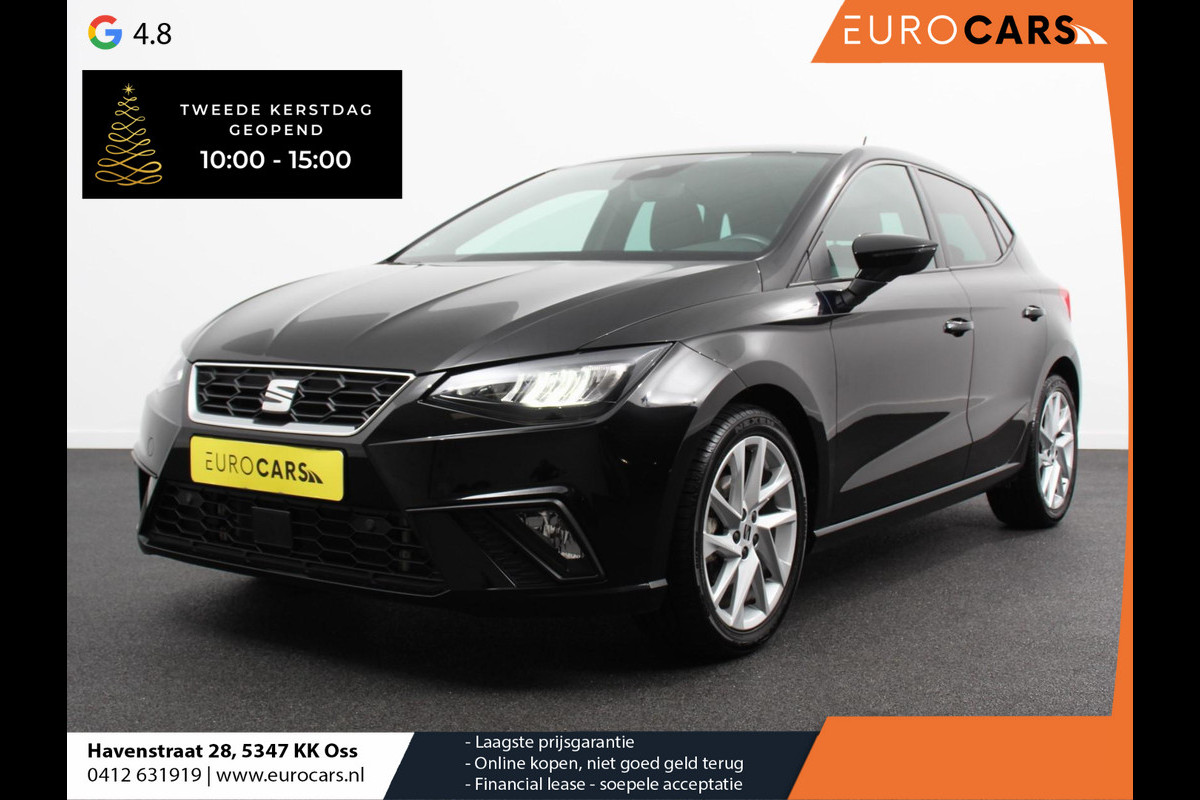 Seat Ibiza 1.0 EcoTSI 110pk DSG FR | Navigatie | Apple Carplay/Android Auto | Climate Control | Digitale Cockpit | Dab | Camera | Adaptive Cruise Control | Digitale Cockpit