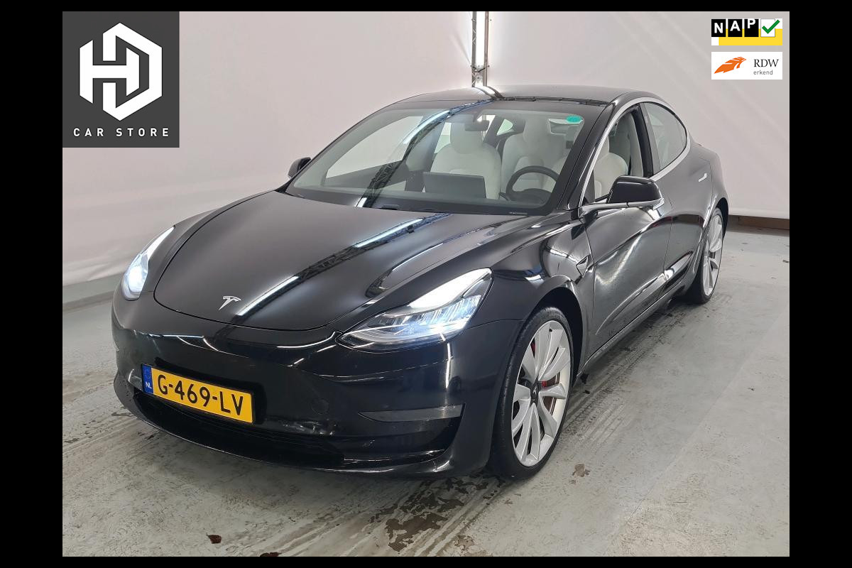 Tesla Model 3 Performance AWD 75 kWh Dual Motor Autopilot