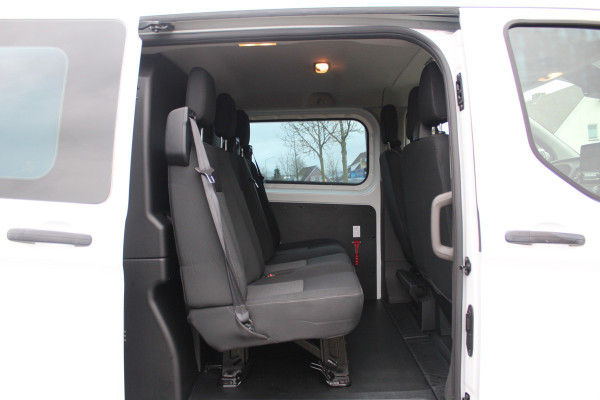 Ford Transit Custom 320 2.0 TDCI 130PK Euro6 Automaat L2 Trend DC ✓ dubbele cabine 6 persoons ✓ Sortimo inrichting ✓navigatie ✓camera