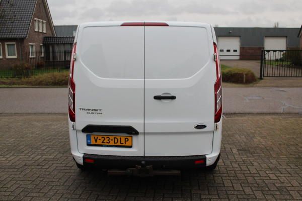 Ford Transit Custom 320 2.0 TDCI 130PK Euro6 Automaat L2 Trend DC ✓ dubbele cabine 6 persoons ✓ Sortimo inrichting ✓navigatie ✓camera