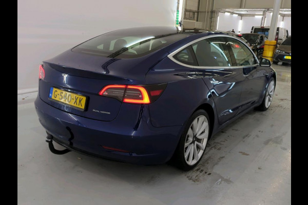 Tesla Model 3 Long Range AWD 75 kWh Trekhaak Dual Motor 19 inch