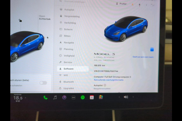 Tesla Model 3 Long Range AWD 75 kWh Trekhaak Dual Motor 19 inch