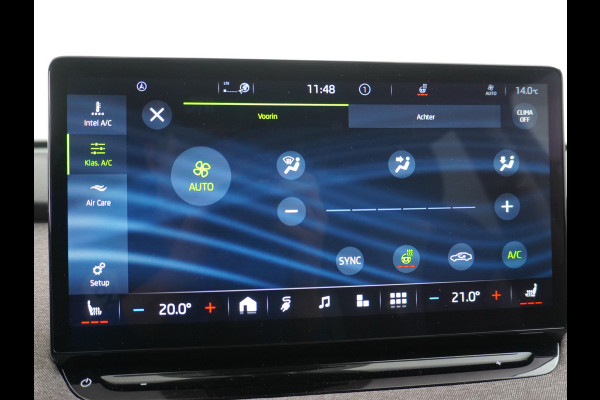 Škoda ENYAQ iV 60 First Edition Apple Carplay Android Auto Navi Ecc Elec.Stoel met memory Adaptieve Cruise Control Camera Keyless Led Pdc Dab Stoelverwarming Bluetooth Dodehoek detector Draadloze tel.lader Lmv 20" Rijstrooksensor Regen-Lichtsensor Origineel Nederlandse Auto