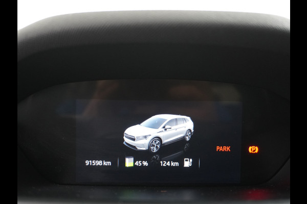 Škoda ENYAQ iV 60 First Edition Apple Carplay Android Auto Navi Ecc Elec.Stoel met memory Adaptieve Cruise Control Camera Keyless Led Pdc Dab Stoelverwarming Bluetooth Dodehoek detector Draadloze tel.lader Lmv 20" Rijstrooksensor Regen-Lichtsensor Origineel Nederlandse Auto