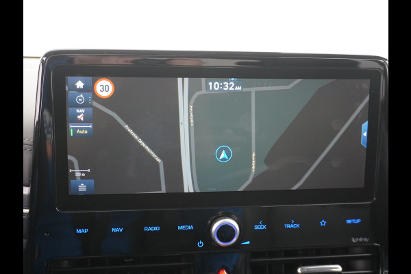 Hyundai IONIQ Premium EV 38kWh Apple Carplay Android Auto Navi Ecc Leder Elec.Stoel + Verwarming/ventilatie Stuurverwarming Camera DAB Keyless Cruise Control Led Infinity® Luidsprekers Achterbank verwarmd Bluetooth Dodehoek detector Draadloze tel.lader 1e Eigenaar