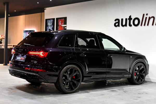 Audi Q7 60 TFSI e quattro Competition. Pano, RS Seats, Design leder, Luchtv, 360 3D, Laser, 23'' ACC, Memory, B&O, Stuurvw, Trekh!