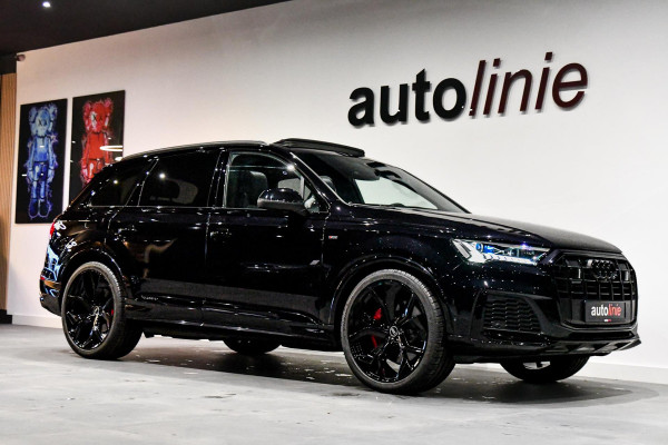 Audi Q7 60 TFSI e quattro Competition. Pano, RS Seats, Design leder, Luchtv, 360 3D, Laser, 23'' ACC, Memory, B&O, Stuurvw, Trekh!