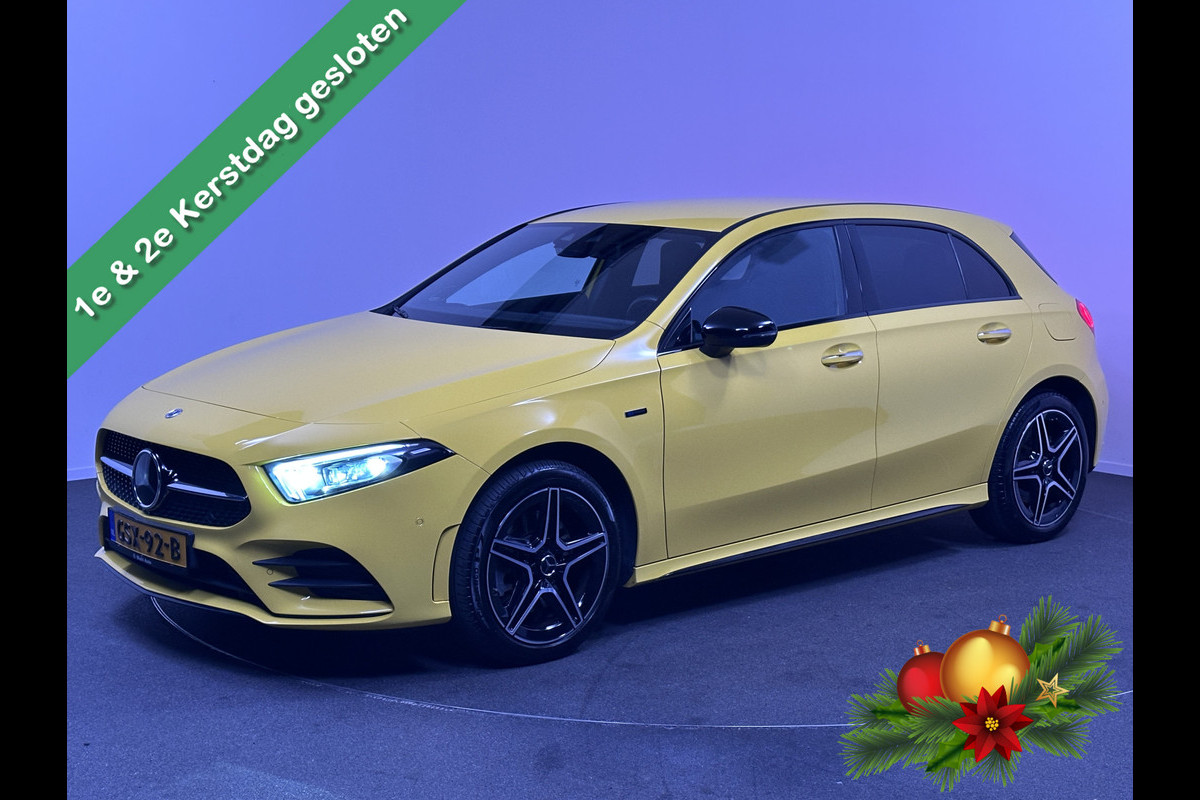 Mercedes-Benz A-Klasse 250 e AMG Edition Plug In Hybrid Dealer O.H 218pk PHEV | Adaptive Cruise | Burmester | Multibeam LED | Widescreen Navi | Sfeerverlichting | Apple Carplay | DAB |