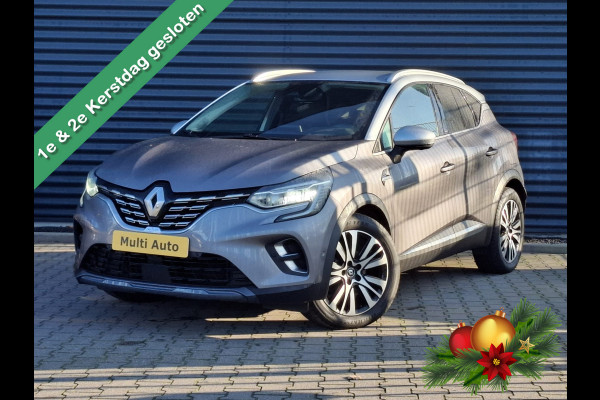 Renault Captur 1.6 E-Tech Plug-in Hybrid 160 Initiale Paris PHEV | Luxe Lederen Sportstoelen Elektrisch & Verwarmd | Trekhaak Afneembaar | Bose Sound | Adaptive Cruise | Navigatie | Apple Carplay | 360 Camera |