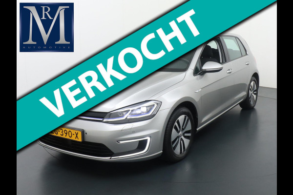 Volkswagen e-Golf E-Golf VAN 16.900 VOOR 14.877 UW EINDEJAARSVOORDEEL: 2.023 | ADAP. CRUISE | RIJKLAAR INCL. 12 MND. BOVAGGARANTIE