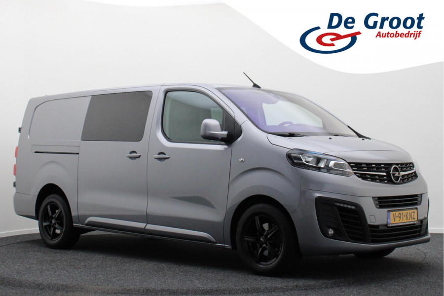 Opel Vivaro 2.0 CDTI L3H1 DC Innovation Automaat 6-Persoons, 2x Schuifdeur, Leer, Navigatie, Camera, Apple CarPlay, Trekhaak