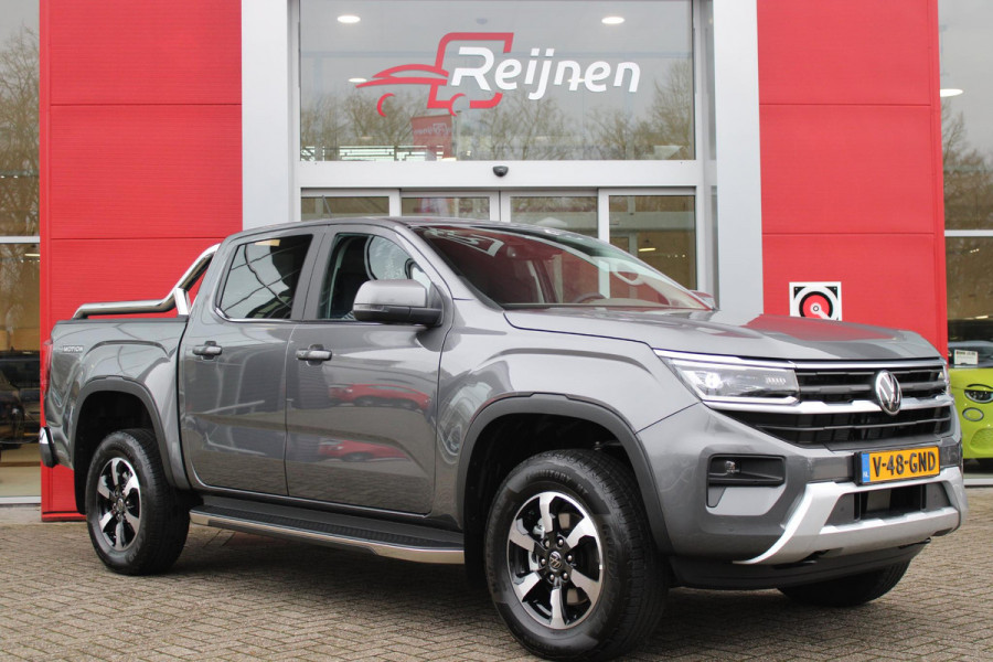 Volkswagen Amarok 2.0 TDI 205PK AUTOMAAT 4Motion STYLE | ELEKTRISCH VERSTELBARE STOELEN | TREEPLANKEN/OPZETBEUGELS | TREKHAAK | STOEL/STUUR VERWARMING | 18" LICHTMETALEN VELGEN | LED MATRIX KOPLAMPEN | 4X4 | ADAPTIVE CRUISE CONTROL | APPLE CARPLAY/ANDROID DODEHOEK DETECTIE | NIEUWE AUTO! |