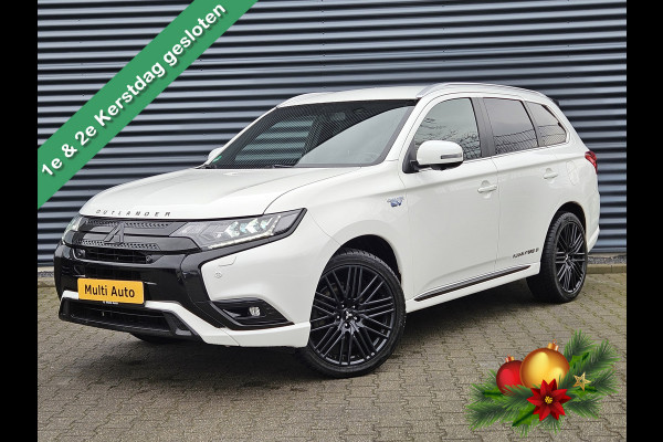 Mitsubishi Outlander 2.4 Intense S Plug In Hybrid Dealer O.H PHEV | Wegklapbare Trekhaak | Lederen Sportstoelen | LED Koplampen | 360 Camera | 20"L.M | Stuur & Stoelverwarming |