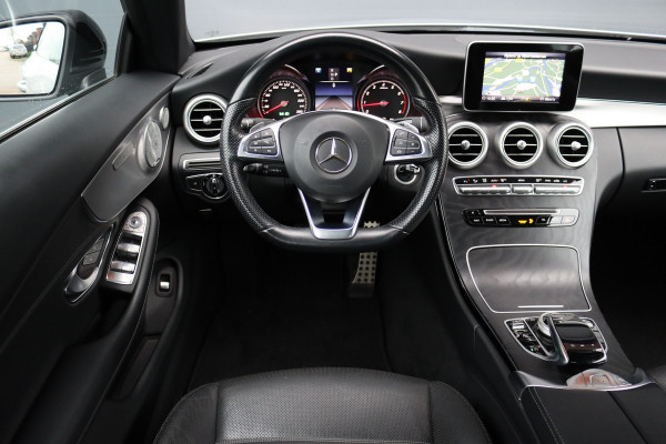 Mercedes-Benz C-Klasse Cabrio 200 AMG Line Aut9 | Burmester | Stoelverwarming/-ventilatie | Airscarf | Aircap | Camera | Cruise Control | Leder | Led Intelligent Light | Dodehoekassistent |