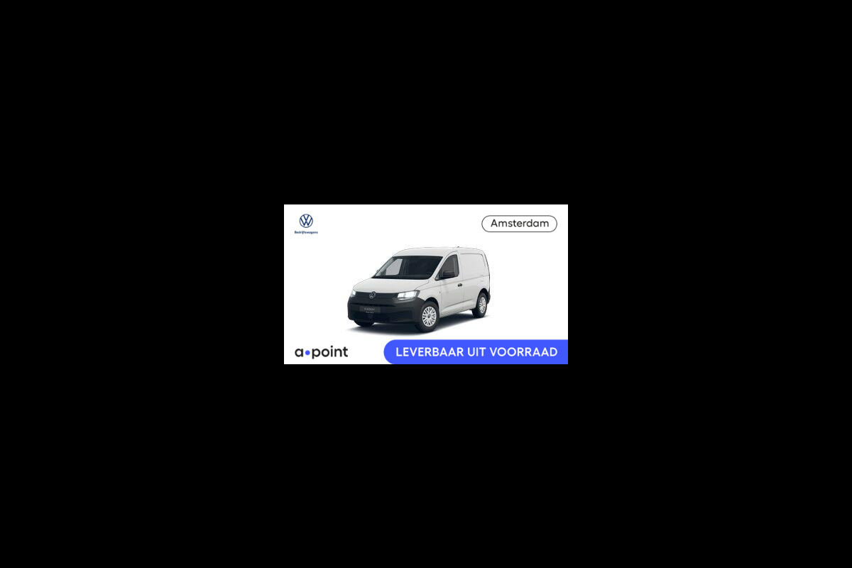 Volkswagen Caddy Cargo Comfort 2.0 TDI EU6 102 pk 6-bak RIJKLAARPRIJS!!