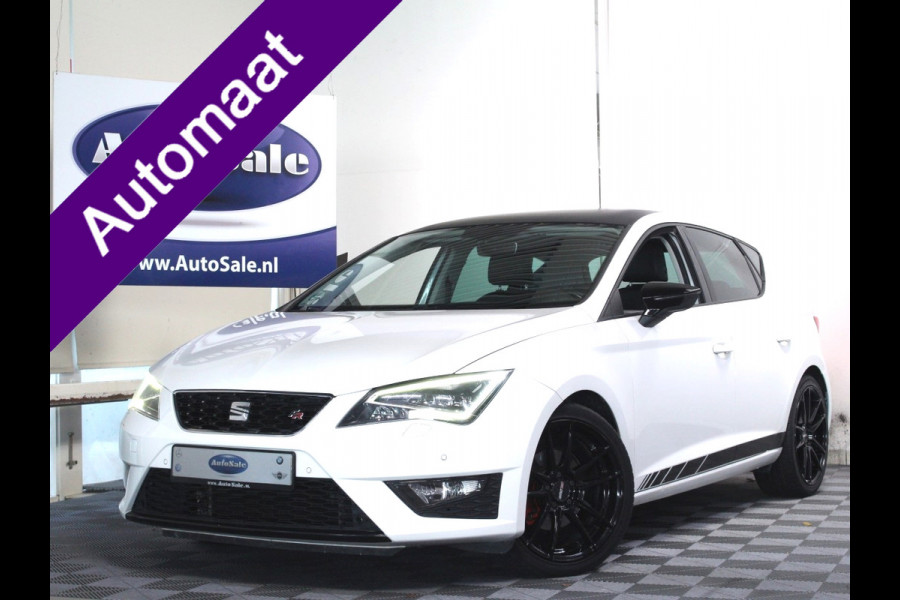 Seat Leon 1.4 TSI FR DSG 150pk 2eEIG NAV BT PDC CRUISE LEDER STOELVW '16