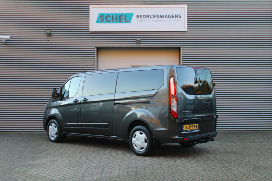 Ford Transit Custom 320 2.0 TDCI L2H1 Trend 130pk - 2x Schuifdeur - Carplay - Camera - Glaslook - Trekhaak - DAB - Rijklaar