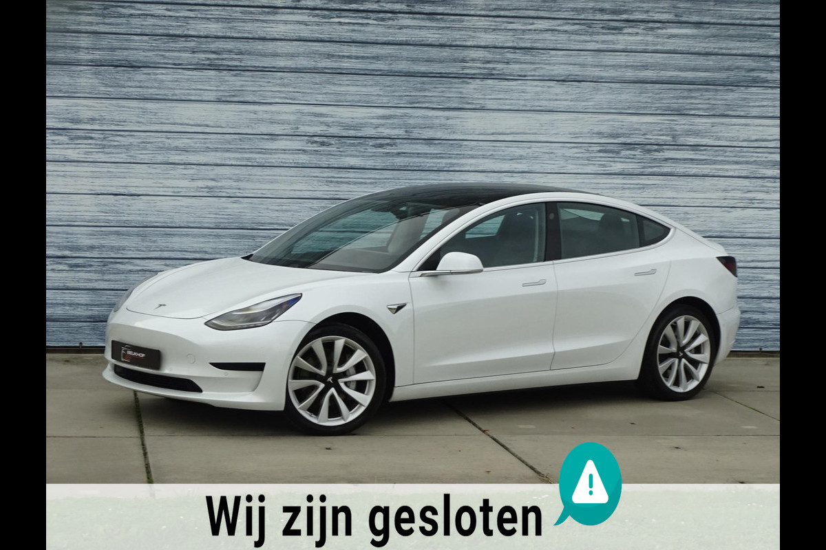 Tesla Model 3 Standard RWD Plus 2020 Pano 19 inch Nav Leer