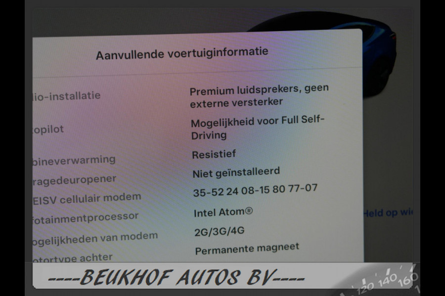 Tesla Model 3 Standard RWD Plus Pano Nav Autopilot 20X Tesla