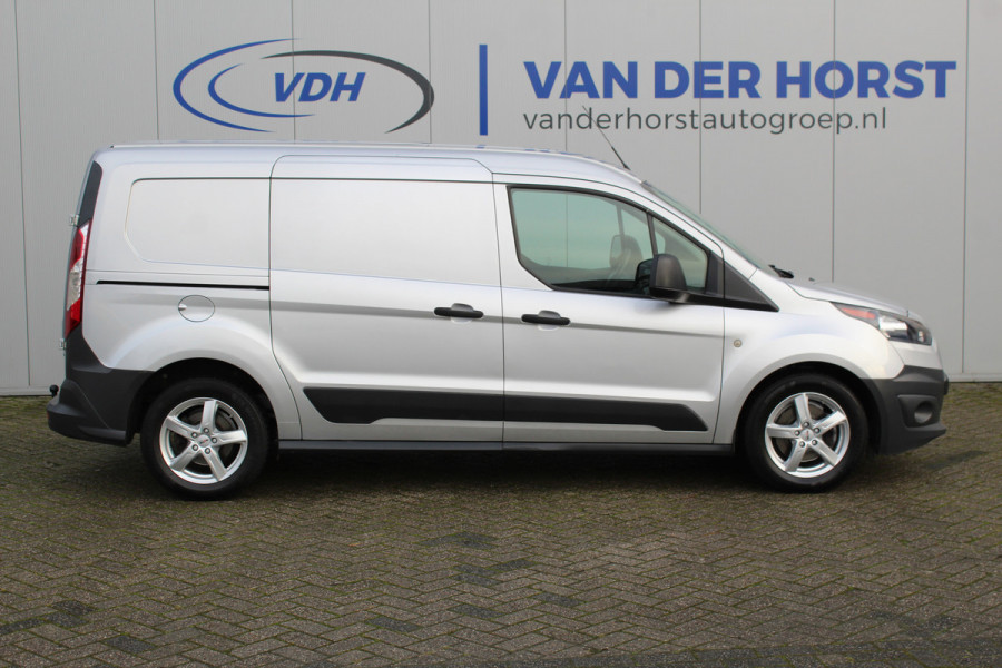 Ford Transit Connect 1.5-101pk TDCI L2 Economy Edition. Zeer nette Ford Connect, deze bedrijfswagen kan u nog jaren tot dienst zijn ! Airco, metallic lak, trekhaak etc.