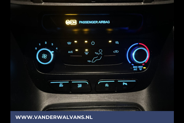 Ford Transit Connect 1.5 EcoBlue 100pk L1H1 Euro6 Airco | 3-Zits | Cruisecontrol | Verwarmde voorruit | Parkeersensoren bijrijdersbank, sidebars