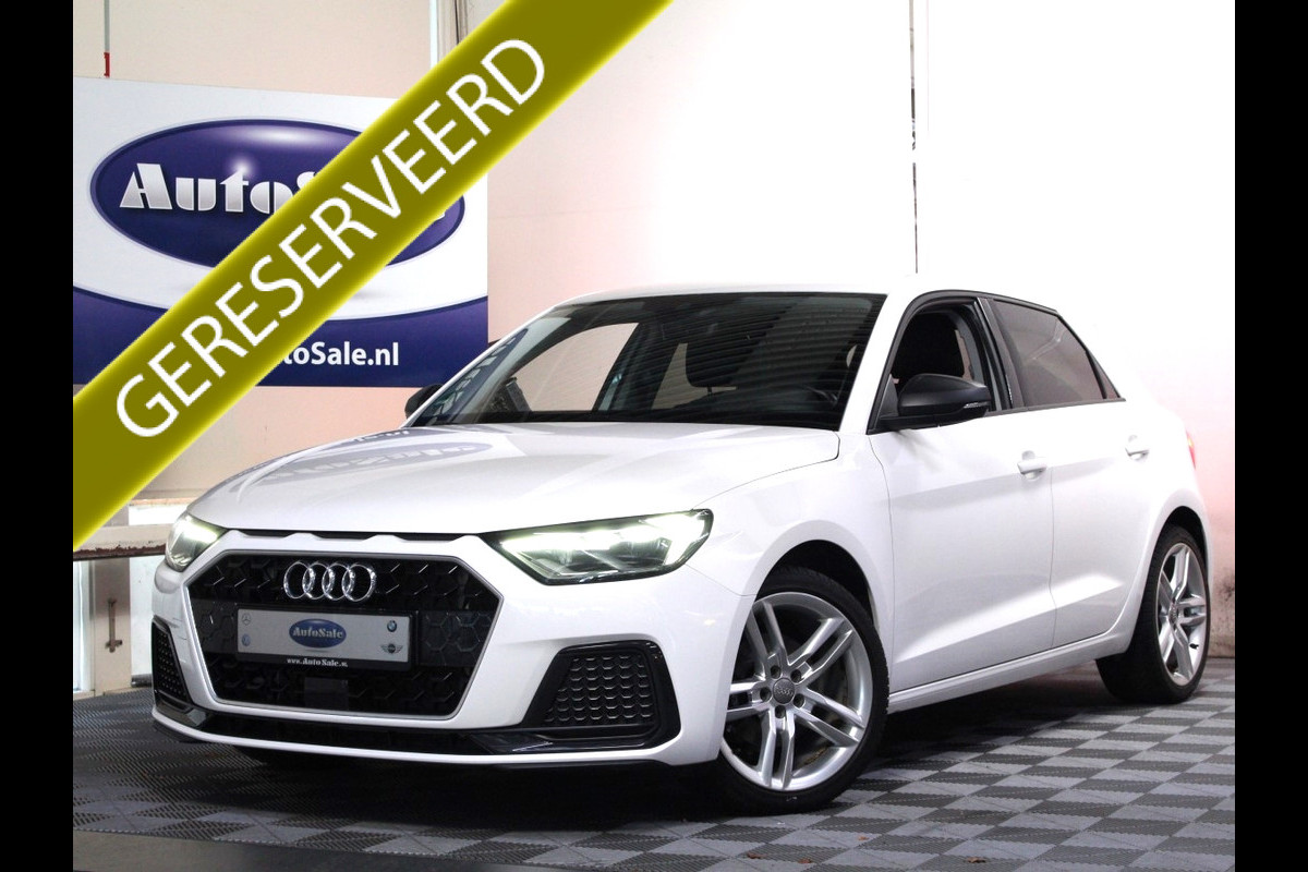 Audi A1 Sportback 30 TFSI S-Line AUT VIRTUAL CARPLAY MATRIX STOELVW '19