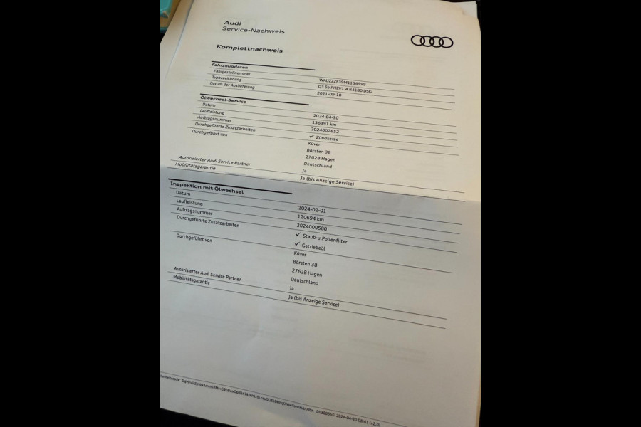 Audi Q3 Sportback 45 TFSI e 3XS-LINE BLACKLINE NAVI/V-COCKPIT/DAB/CARPLAY/LEDER///