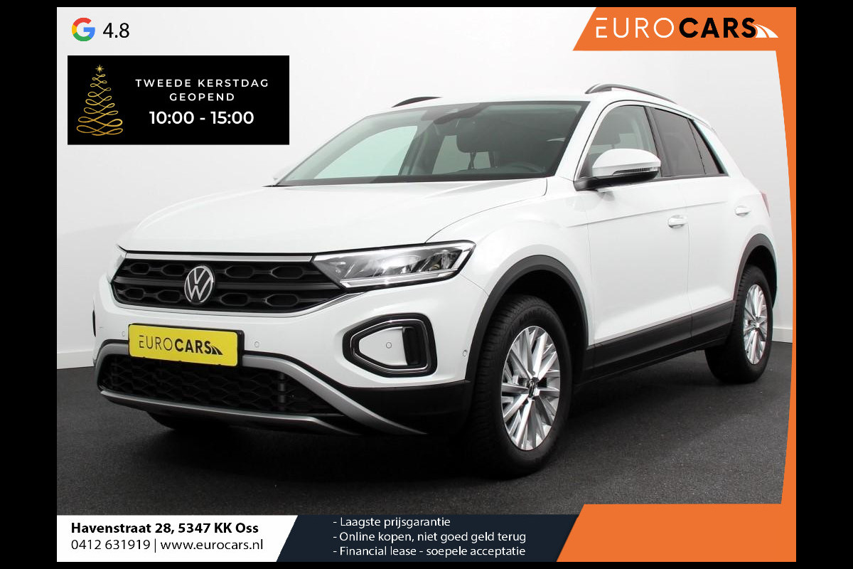 Volkswagen T-Roc 1.5 TSI 150pk DSG Life | Navigatie | Apple Carplay/Android Auto | Adaptive Cruise Control | Trekhaak | Parkeersensoren | Stoelverwarming | Ledverlichting | Getinte ramen | Climate Control |