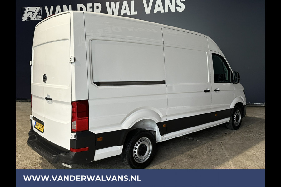 Volkswagen Crafter 2.0 TDI 140pk L3H3 Euro6 Airco | Navigatie | Cruisecontrol | Apple Carplay Parkeersensoren, Chauffeursstoel, Bijrijdersbank, Verwarmde voorruit, 3000kg Trekvermogen