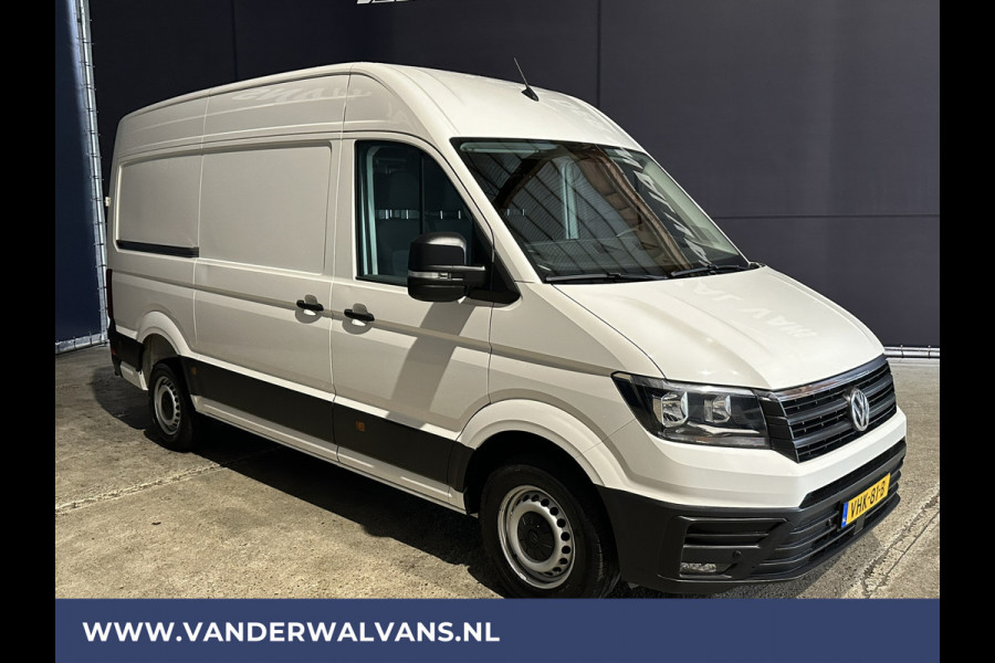 Volkswagen Crafter 2.0 TDI 140pk L3H3 Euro6 Airco | Navigatie | Cruisecontrol | Apple Carplay Parkeersensoren, Chauffeursstoel, Bijrijdersbank, Verwarmde voorruit, 3000kg Trekvermogen