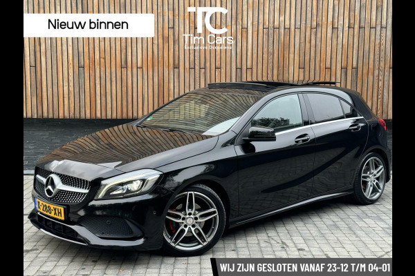 Mercedes-Benz A-Klasse 200 AMG-styling Automaat | Panoramadak | Xenon verlichting | Stoelverwarming | Trekhaak | Schakelflippers | Achteruitrijcamera |