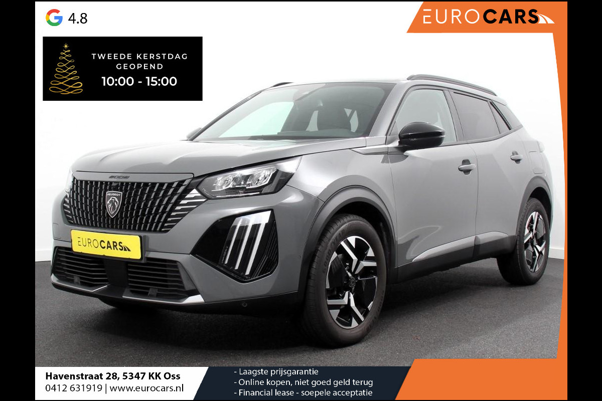 Peugeot 2008 1.2 PureTech 130pk Automaat Allure | Navigatie | Climate Control | Camera 360 | Dab | Led | Lichtmetalen Velgen | Parkeer sensoren | Cruise Control Adaptive | Stoelverwarming