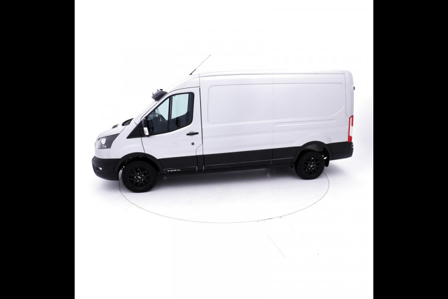 Ford Transit 350 2.0 TDCI L3H2 Trail MHEV luxe trail uitvoering leder carplay cruise lease 675,- p/md