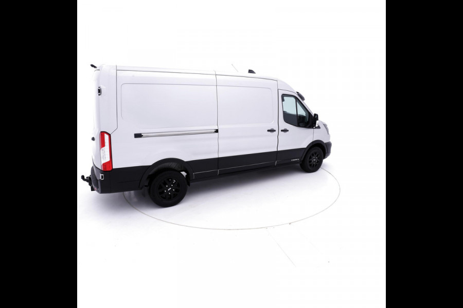 Ford Transit 350 2.0 TDCI L3H2 Trail MHEV luxe trail uitvoering leder carplay cruise lease 675,- p/md