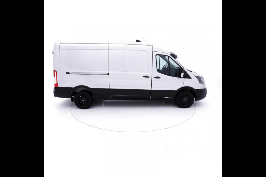 Ford Transit 350 2.0 TDCI L3H2 Trail MHEV luxe trail uitvoering leder carplay cruise lease 675,- p/md