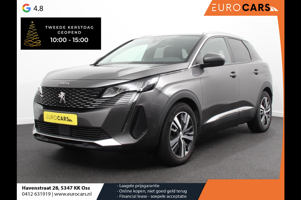 Peugeot 3008 1.6 HYbrid 225 Allure | Stoelverwarming voor | Climate control | Achteruitrij camera | LED | Apple Carplay/ Andriod Auto | Parkeersensoren | Cruise control | Rijstrook assist