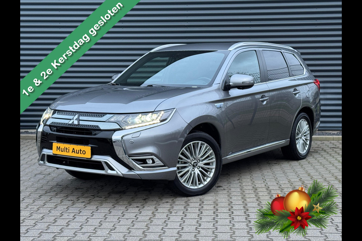 Mitsubishi Outlander 2.4 Intense Plug In Hybrid 225pk PHEV | Lederen Sportstoelen | Trekhaak Afneembaar | Apple Carplay | Camera | Cruise Control | 360 Camera | Stoelverwarming | DAB |