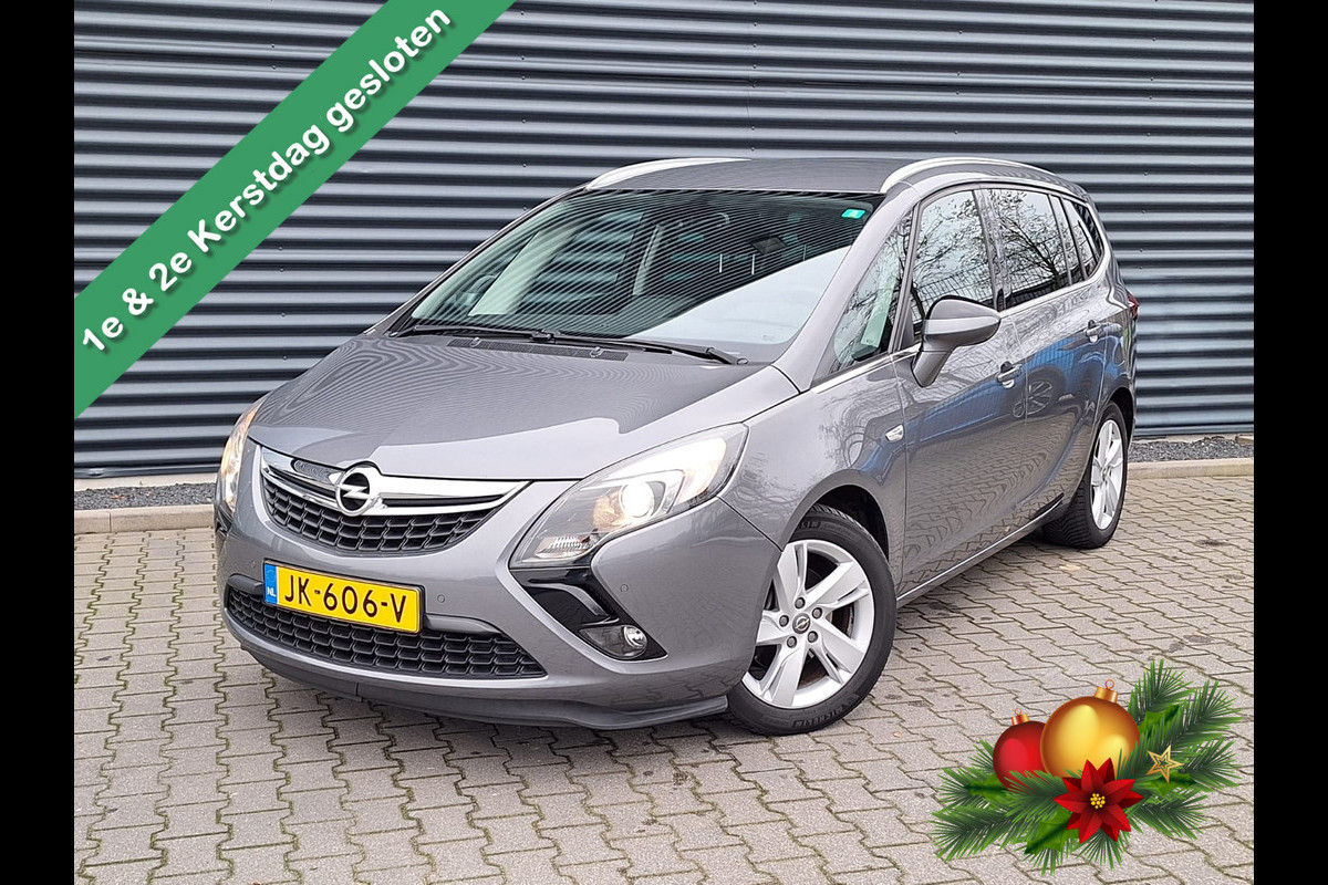 Opel Zafira Tourer 1.4 Blitz 140pk | Trekhaak | Navi | Camera | Cruise Control | DAB | Bluetooth | Spraak bediening |