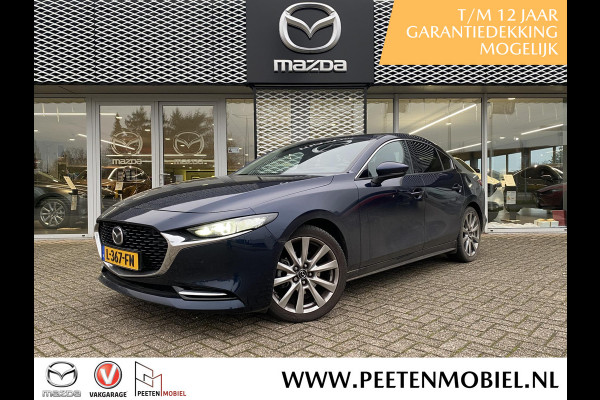 Mazda 3 2.0 e-SkyActiv-X M Hybrid 186 Luxury | 1e EIGENAAR | NL AUTO | DEALER ONDERHOUDEN |