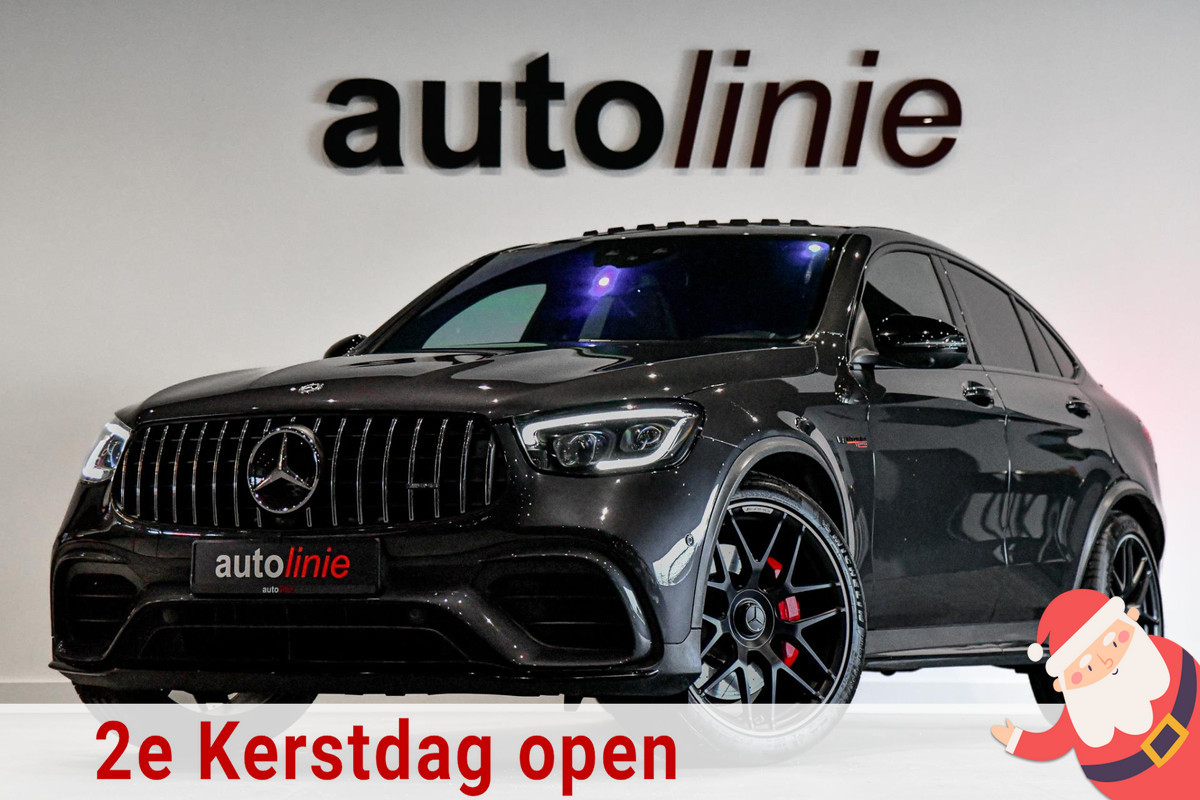 Mercedes-Benz GLC Coupé AMG 63 S 4MATIC+ BTW, Luchtv, Schaal, Carbon, Pano, Memory, Distro+, 360, HUD, Burm, Keyless, Carpl