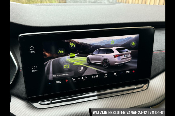 Škoda Octavia Combi 1.4 TSI RS iV PHEV Panoramadak | Head-up display | Achteruitrijcamera | Matrix LED | Stoel en stuurverwarming | Cruise con