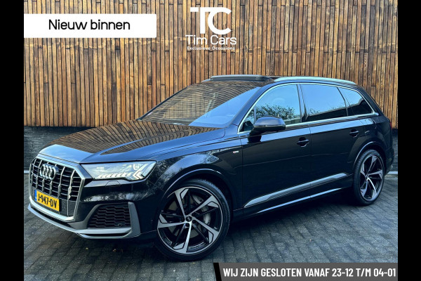 Audi Q7 55 TFSI e quattro Pro Line S | Panoramadak | Camera rondomzicht | LED verlichting | Keyless pakket | Leer/alcantara bekleding |