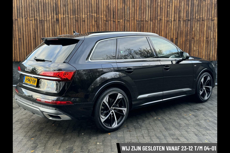 Audi Q7 55 TFSI e quattro Pro Line S | Panoramadak | Camera rondomzicht | LED verlichting | Keyless pakket | Leer/alcantara bekleding |