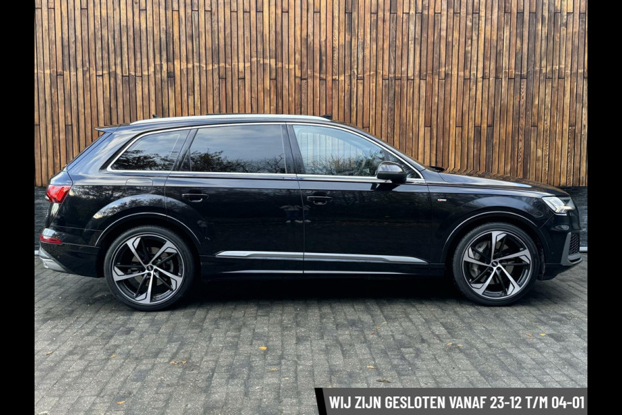 Audi Q7 55 TFSI e quattro Pro Line S | Panoramadak | Camera rondomzicht | LED verlichting | Keyless pakket | Leer/alcantara bekleding |