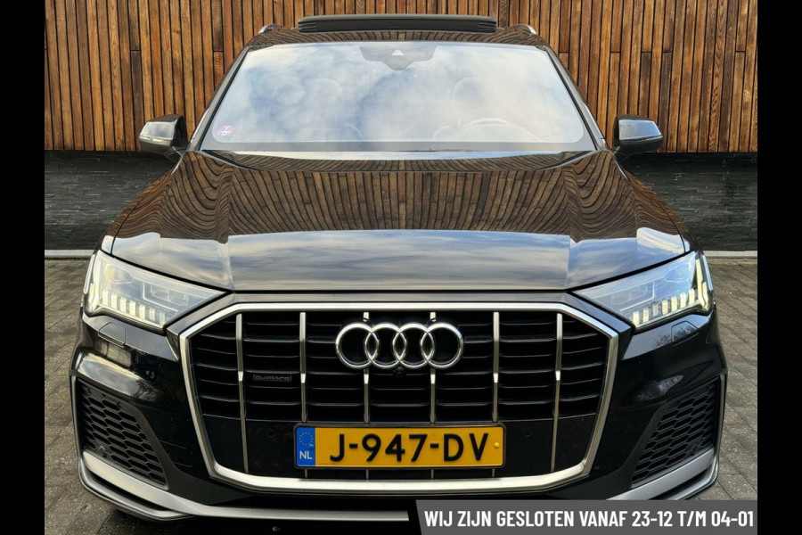 Audi Q7 55 TFSI e quattro Pro Line S | Panoramadak | Camera rondomzicht | LED verlichting | Keyless pakket | Leer/alcantara bekleding |